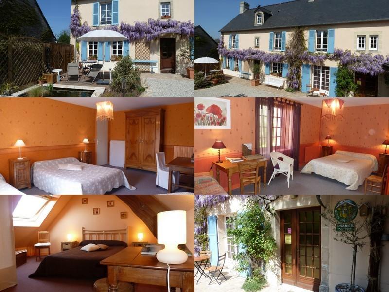 Les Volets Bleus Bed & Breakfast Saint-Martin-des-Entrees Exterior photo